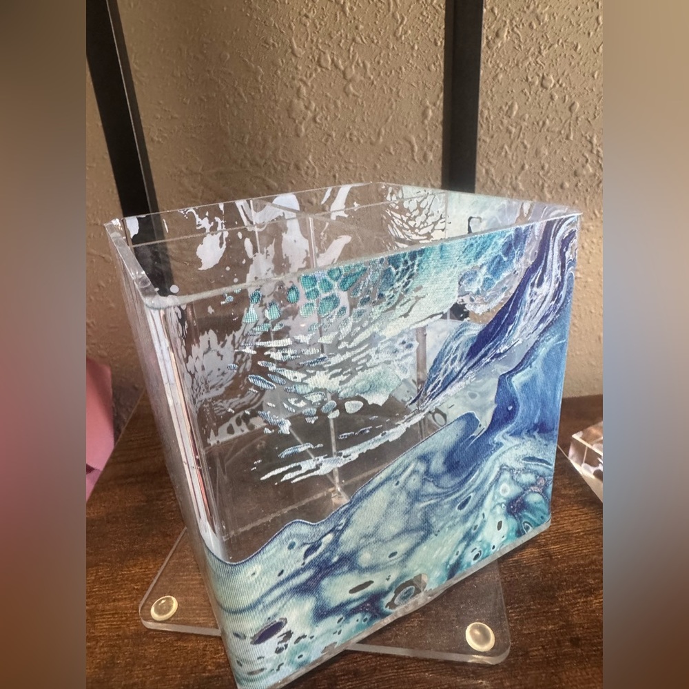 Ocean themed pencil holder